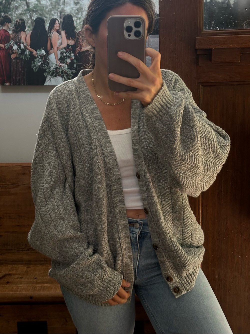 Vintage Cotton Men’s Cardigan